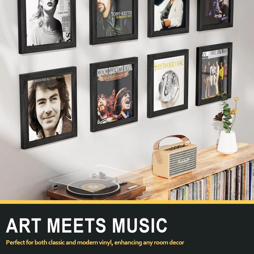 Vinyl Record Frame for the Wall,Vinyl Record Display Frame, Album Frames for USA - Picture 6 of 7