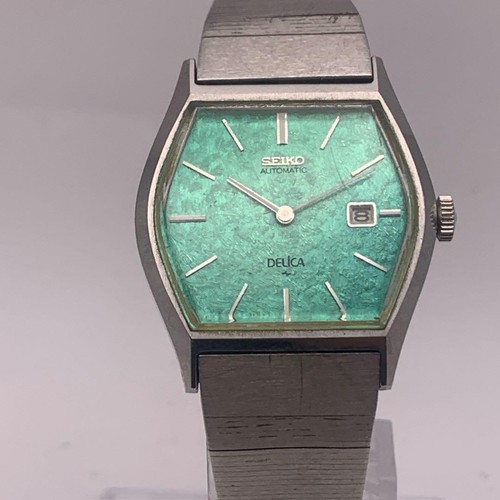 SEIKO DELICA 2415-7040 Automatic Vintage Hexagon Stainless Steel Mens B12595 - Picture 3 of 8
