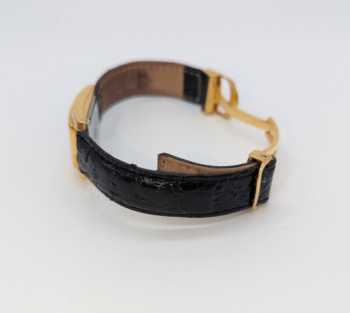 Seiko Tank JBK Jacqueline Kennedy Uhr goldfarbenes Leder - Bild 4 von 8