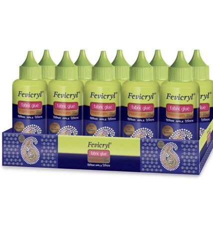 Fevicryl Premium Fabric Glue : Pack of 10 (80 g Each - Picture 4 of 4