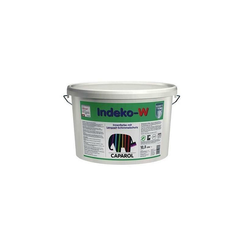 CAPAROL - INDEKO W BIANCO 5 LT PITTURA OPACA SPECIALE CON ELEVATA AZIONE PRESERV