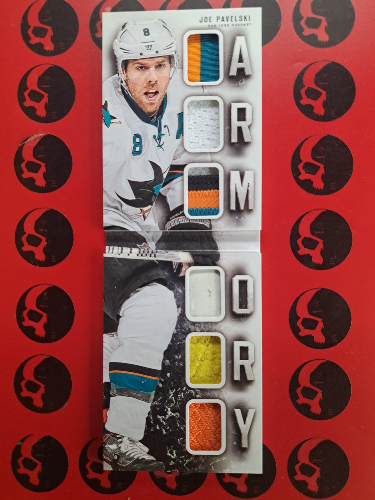 2013-14 Joe Pavelski Panini /50 Armory Booklet Playbook #A-JP Dallas Stars