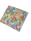 CLOTH tea napkins set of  2 new handmade teal hats