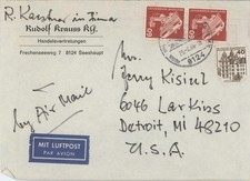 Oberst Robert Kaestner- Signed Envelope