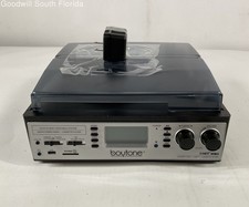 Boytone Model BT-19DJS-C Black Multi-Speed Portable Turntable Not Tested