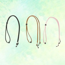 3 Pcs Eyeglass Strap Holder Non Slip Chain Sunglass Strap Cord For Glasses