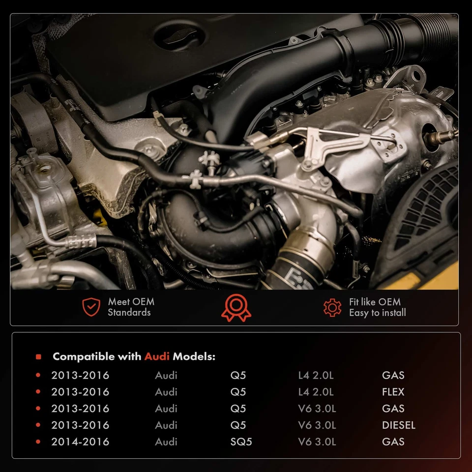 Manguera de línea líquida de alta presión de aire acondicionado para Audi Q5 2013-2016 SQ5 2014-2016 2,0 L 3,0 L Foto 2 de 4