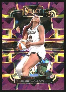 2024 Select WNBA Purple Ice Prizms #33 Kamilla Cardoso /149