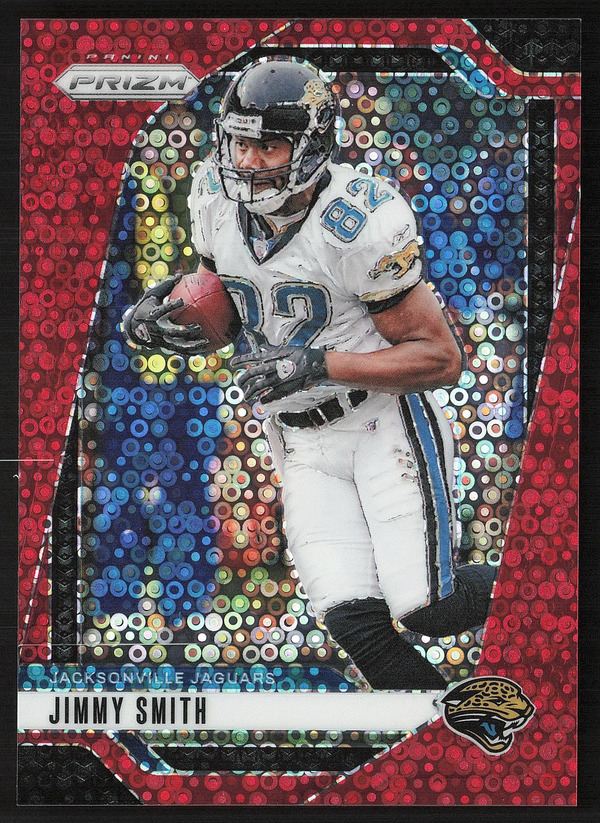 2024 Panini Prizm #135 Jimmy Smith No Huddle Red #/75 SN