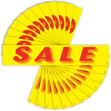 Versa-Tags Sale Windshield Stickers 12 Pack Dealership 14.5 inches, 