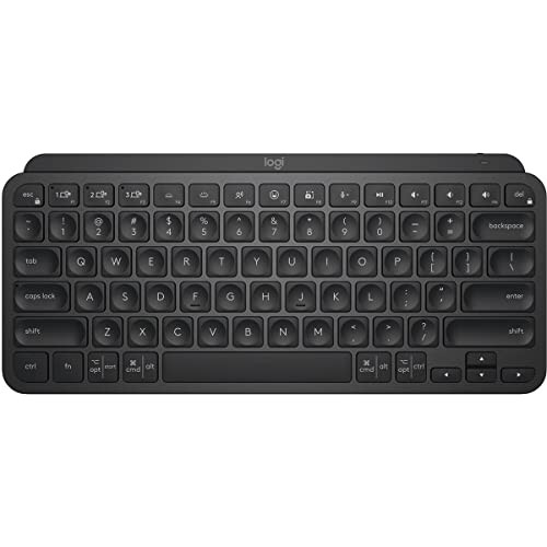 LOGITECH MX KEYS MINI WIRELESS BLUETOOTH KEYBOARD IN BLACK - BLACK - Picture 1 of 5