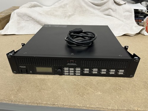 Denon DN-508MXA 8 Zone Mixer/Amplifier built in-Rack Mounts Included -Works 100% - Picture 2 of 24