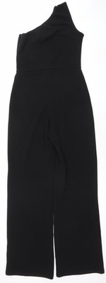 Schwarzer Damen-Overall Nasty Gal Einteiler UK-Größe 12