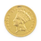 1871 $3.00 Indian Princess Head Gold Coin United States No Reserve #C745-7