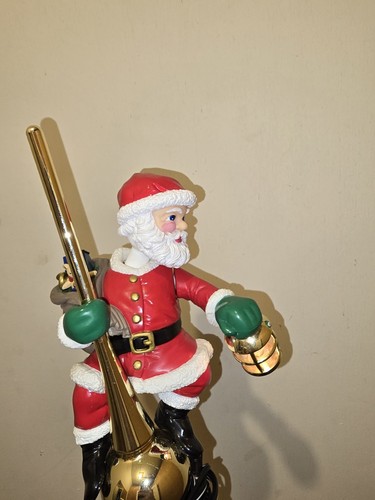 Vintage 1994 MR CHRISTMAS Santa's Lighted Animated Tree Top Works! READ - Picture 4 of 14