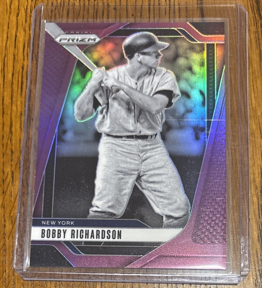 2025 Panini Prizm Bobby Richardson Purple /149 New York Yankees