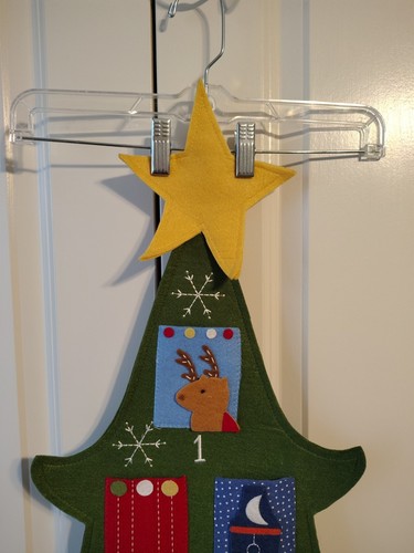 Pottery Barn Kids Large Felt Advent Calendar, Countdown Xmas Calendar - Picture 2 of 10