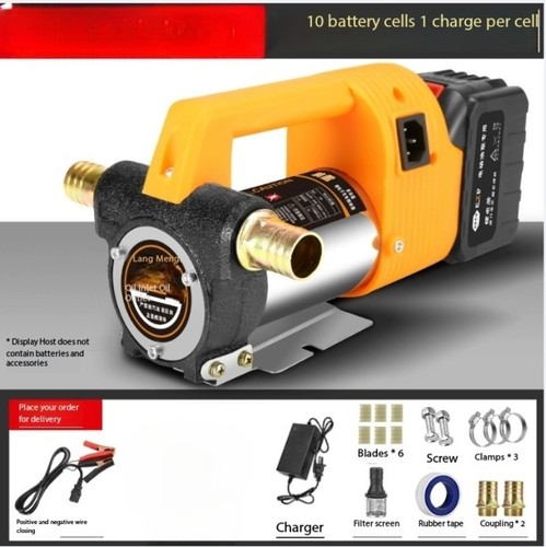 Bürstenlose kabellose Diesel Transferpumpe tragbare selbstansaugende Dieselpumpe - Bild 13 von 18