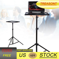 Laptop Projector Tripod Stand Adjustable Tall 27" to 74" DJ Equipment Holder US