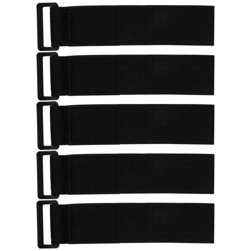  Correa de sujeción multiusos de 5 piezas con gancho de hebilla y correas de bucle - Imagen 3 de 12