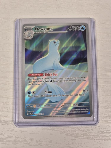 Dewgong 097/094 Ilustración Raro Llamas Fantasmales Pokemon Paquete de Cartas Frescas Casi Nuevo 3 - Imagen 1 de 10
