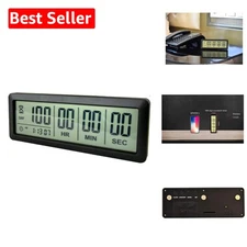 Elegant 999-Day Countdown Timer with Large LCD for Key Celebrations & Projects