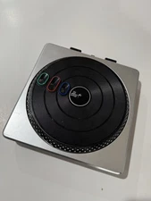 DJ Hero Silver Wireless Turntable Replacement Only For Xbox 360, Wii, PS2, PS3