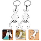  2pcs Hummerschlüsselketten -Hummerschlüsselhalterschlüsselhänge Anhänger -Charm