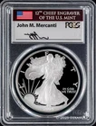 2004-W $1 American Silver Eagle PCGS PR70DCAM - John M. Mercanti Signature