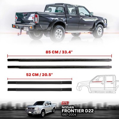 Für Nissan Frontier D22 Crew Cab 1997-2004 Dichtungsstreifen Außentür vorne...