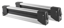 Skiträger Snowboardträger Auto 4 Ski 2 Boards Dachträger Menabo Yelo 4 Silver