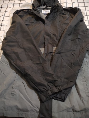 Magellan Outdoors MENS L Hooded Jacket FLEECE LINED ZIP WATER WIND RESISTANT - Picture 2 of 5