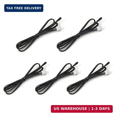 10K 3950 Ohm NTC Thermistor Temperature Sensor Probe,1% Precision Cable Length 1