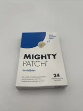 Mighty Patch Invisible+ Hydrocolloid Acne Pimple Patches (24 Count) Exp 2027