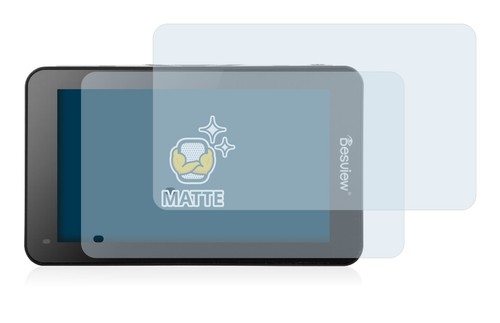 2x Schutzfolie Entspiegelt für Desview R6 UHB 5.5" Matt Antireflektierend - Photo 2/6