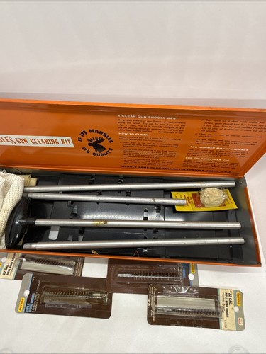 Marbles Gun Cleaning Kit And Outers Bore Brushes (x4). READ - Picture 9 of 14
