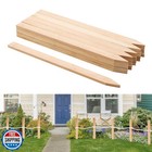 VEVOR Wooden Garden Stakes, 25 Pcs 24 x 0.5 x1.5 in Survey Grading Stakes, Ga