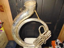 DYANASTY 4-VALVE SOUSAPHONE M890 - SILVER -  U00300 w/ CASE