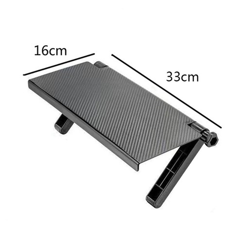 Storage Bracket Laptop Stand Tv Rack with Router Storage Shelf Load-bearing - Afbeelding 8 van 12
