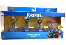 4 Domez Fortnite Dance Squad + Squad Mode Action Figures