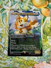 Miles "Tails" Prower MTG: Secret Lair *Pack Fresh*