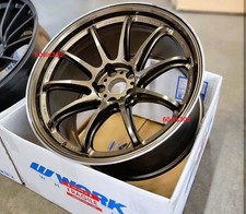 Genuine Work Emotion Zr10 19x9.5f 19x10.5r Supra 350z 370z Q50 Skyline Gs300