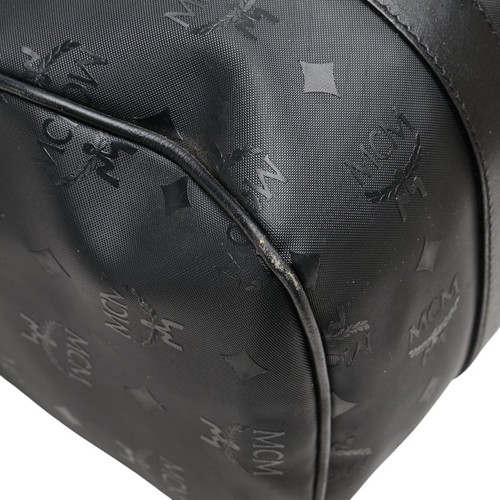 MCM Visetos Monogram Mini Boston Bag Schultertasche 2WAY Damen 【Gebraucht】 - Bild 7 von 14