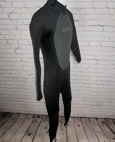 Xcel Axis Black 5/4mm Back Zip Full Long Sleeve Dive Wetsuit Size Large L - Picture 12 of 12