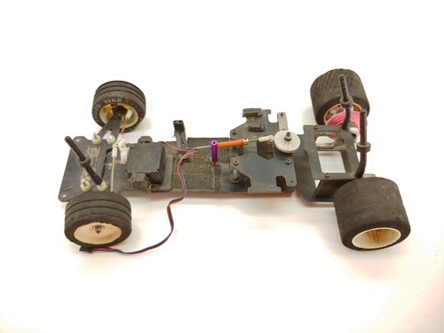 Rare Vintage Trinity 1/10 2wd RC Pan Car Roller Rolling Chassis Used Dirty - Picture 4 of 9