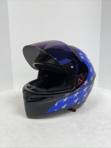 AGV K1 S US Flag Helmet Matte Black/Red/White/Blue XL - Picture 3 of 10