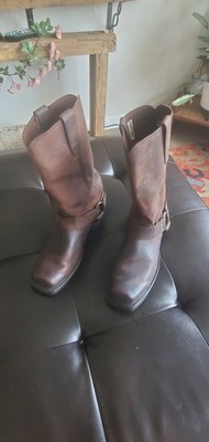 Durango DB5124 Men's Brown Western Equestrian Harness Boots Rubber Sole  Size 8M