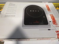 Smeg Portable Hob Black/St.Steel PIC01BLMUK 1 Zone Induction A+ Graded (CH-3002)