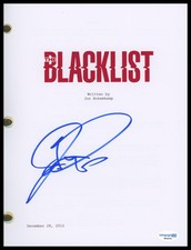 Jon Bokenkamp "The Blacklist" Creator AUTOGRAPH Signed Pilot Episode Script ACOA