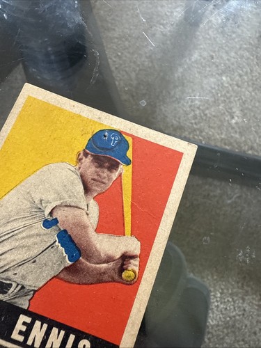 1948 Leaf Del Ennis #49 Rookie Card Philadelphia Phillies 7x100RBI 288Hrs 1284RB - Picture 5 of 9